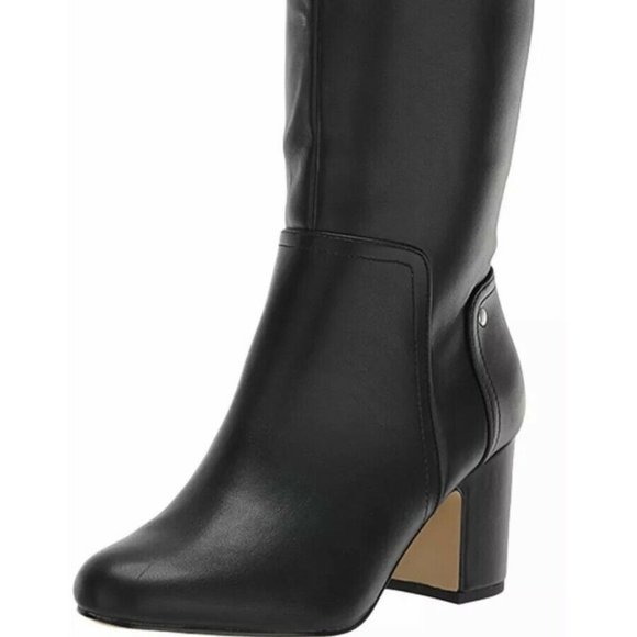 Bella Vita Kassidy II Black Boots Size 6.5M Chunky - Picture 1 of 12